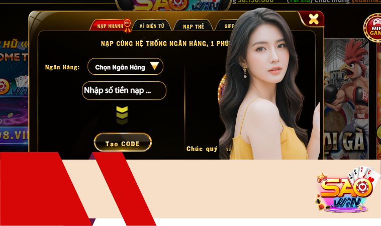 Hướng dẫn nạp tiền Sao79 với 3 hình thức cơ bản