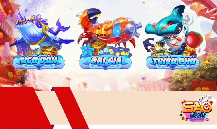 Khác biệt lớn của các game bắn cá đổi thưởng Sao79